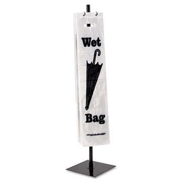 Tatco Wet Umbrella Bag Stand, Powder Coated Steel, 10w X 10d X 40h, Black freeshipping - TVN Wholesale